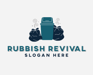 Garbage Trash Bin logo