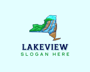 New York Finger Lakes logo design