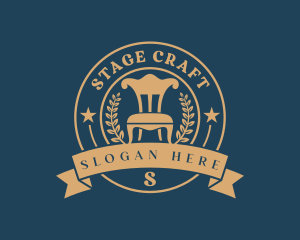 Chair Furniture Upholstery logo design