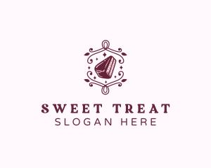 Sacher Torte Pastry Cake logo design