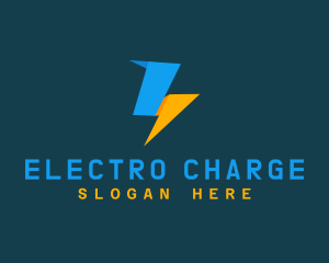  Power Lightning Bolt logo design