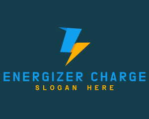  Power Lightning Bolt logo design