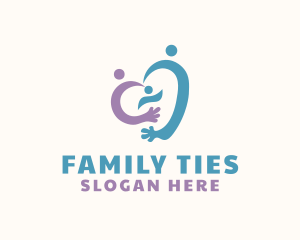 Heart Family Care logo design