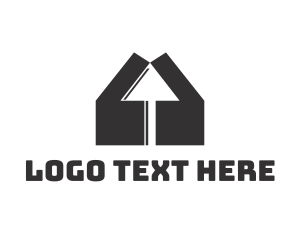 Click - Gray Cursor Quote logo design