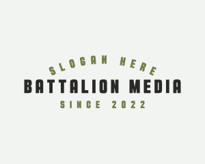 Military Army Brand logo design