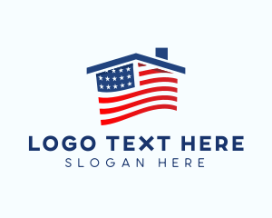 House American Patriotic Logo