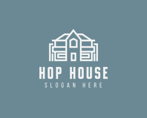 Residential House Building logo design