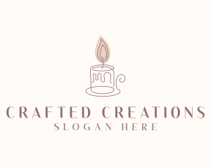 Decor Candle Holder logo design