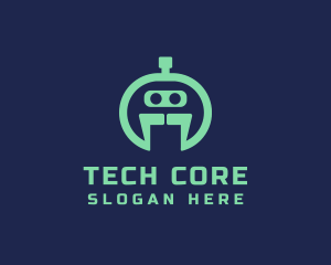 Robot Tech Machine logo design