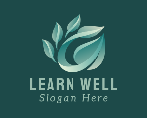  Wellness Nature Leaves logo design