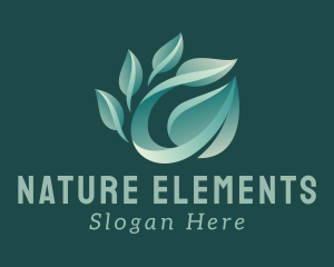  Wellness Nature Leaves logo design