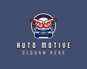 Car Vehicle Polisher logo design