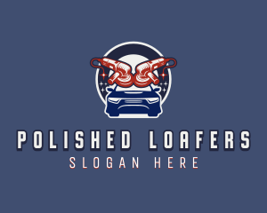 Car Vehicle Polisher logo design