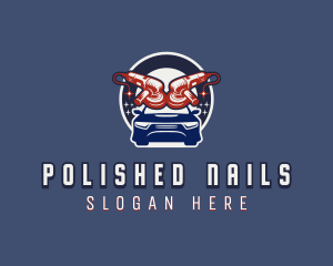 Car Vehicle Polisher logo design