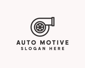 Auto Turbo Charger logo design