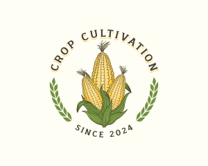 Corn Crop Agriculture logo