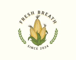 Corn Crop Agriculture logo design