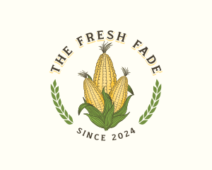 Corn Crop Agriculture logo design