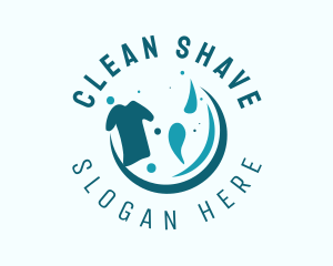 Laundry Cleaning Sanitation  logo design