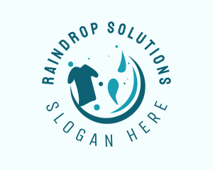 Laundry Cleaning Sanitation  logo design