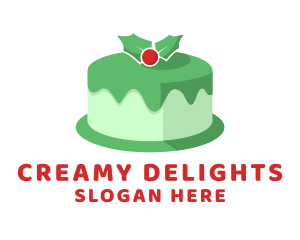 Christmas Cake Dessert  logo