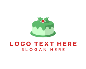 Christmas Cake Dessert  logo