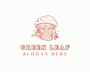 Natural Herbal Mushroom logo