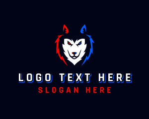 Wolf Husky Gaming logo