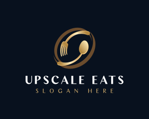 Spoon Fork Cutlery logo design