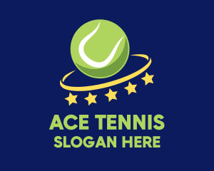Star Tennis Player logo