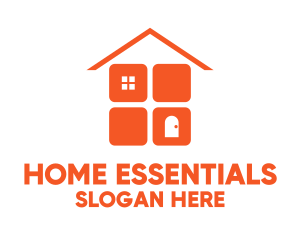 Orange Home Improvement logo design