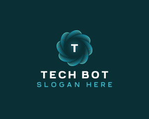 Tech Ai Propeller logo design