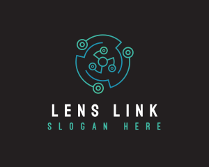 Digital Networking Link logo design