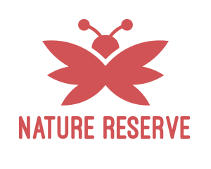 Nature Flower Bug logo design