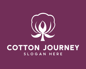 Cotton Fabric Flower logo