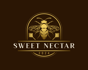 Honey Bee Hive logo design