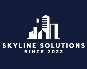 Urban City Skyline logo design