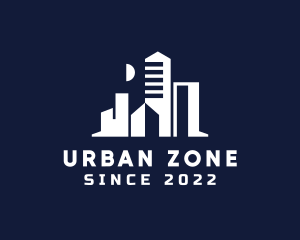 Urban City Skyline logo design