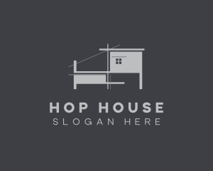 Modern House Architecture logo design