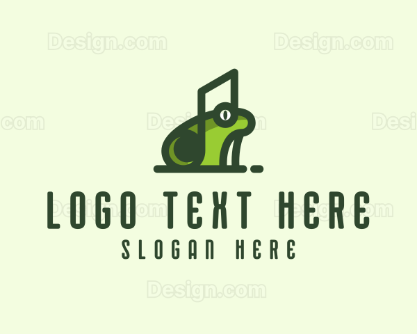 Music Frog Headset Logo