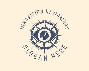 Eye Compass Explorer  logo design