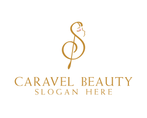 Musical Woman Beauty  logo design