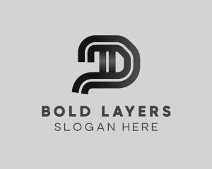 Bold Letter D logo design