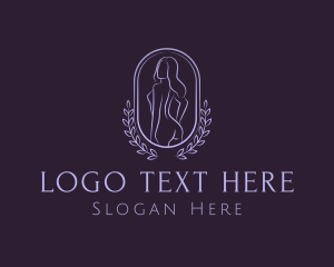 Sexy Naked Woman Logo