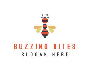 Ant Bee Insect logo