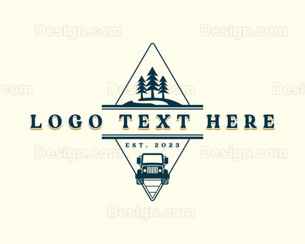 Camping Travel Adventure Logo