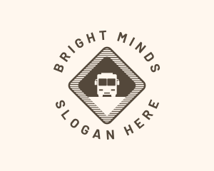 School Bus Signage logo design