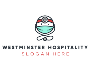 Surgical Mask Doctor logo design