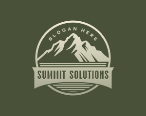 Mountain Summit Trek logo design