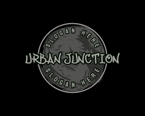 Paint Urban Graffiti logo design